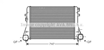 Теплообменник (AVA QUALITY COOLING: VW4227)