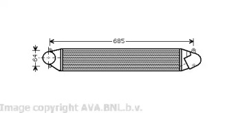 Теплообменник (AVA QUALITY COOLING: VW4248)