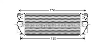 Теплообменник (AVA QUALITY COOLING: VW4267)