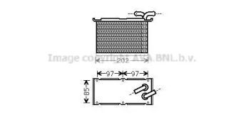 Теплообменник (AVA QUALITY COOLING: VW4397)