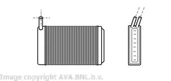 Теплообменник (AVA QUALITY COOLING: VW6061)