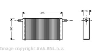 Теплообменник (AVA QUALITY COOLING: VW6068)