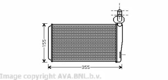 Теплообменник (AVA QUALITY COOLING: VW6259)