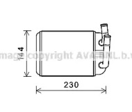 Теплообменник (AVA QUALITY COOLING: VW6381)