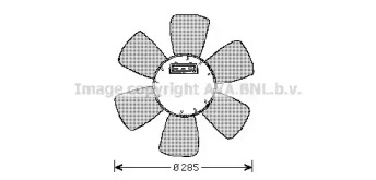 Вентилятор (AVA QUALITY COOLING: VW7523)