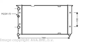 Теплообменник (AVA QUALITY COOLING: VWA2103)