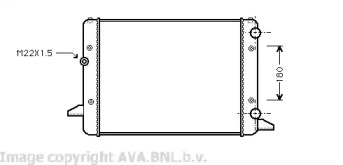 Теплообменник (AVA QUALITY COOLING: VWA2120)