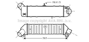 Теплообменник (AVA QUALITY COOLING: VWA4162)