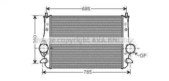 Теплообменник (AVA QUALITY COOLING: VWA4251)