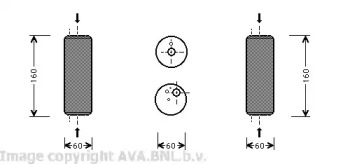 Осушитель (AVA QUALITY COOLING: VWD014)