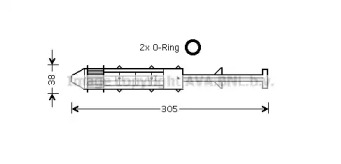 Осушитель (AVA QUALITY COOLING: VWD075)