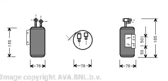 Осушитель (AVA QUALITY COOLING: VWD169)