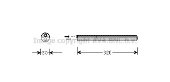 Осушитель (AVA QUALITY COOLING: VWD210)