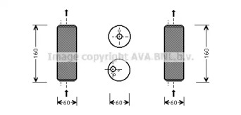 Осушитель (AVA QUALITY COOLING: VWD293)