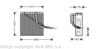 Испаритель (AVA QUALITY COOLING: VWV055)