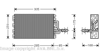 Испаритель (AVA QUALITY COOLING: VWV077)