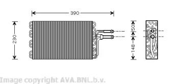 Испаритель (AVA QUALITY COOLING: VWV185)