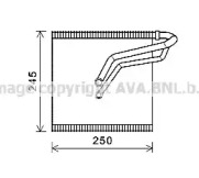 Испаритель (AVA QUALITY COOLING: VWV387)