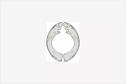 Комлект тормозных накладок (MGA: M670)