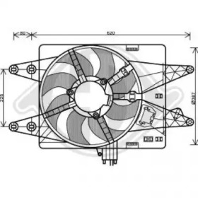 Вентилятор (DIEDERICHS: 3485113)