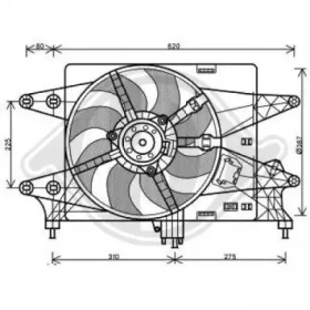 Вентилятор (DIEDERICHS: 3485118)