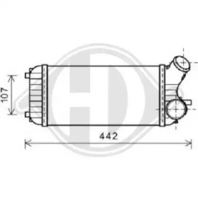Теплообменник (DIEDERICHS: 8146704)