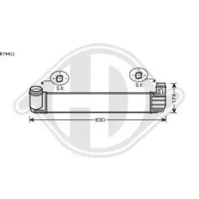Теплообменник (DIEDERICHS: 8446511)