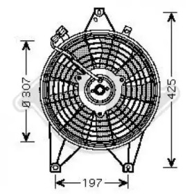 Вентилятор (DIEDERICHS: 8658016)