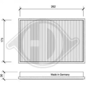 Фильтр (DIEDERICHS: DCI0054)