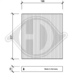 Фильтр (DIEDERICHS: DCI0084)