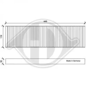 Фильтр (DIEDERICHS: DCI0165)