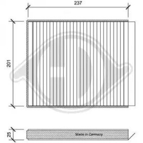 Фильтр (DIEDERICHS: DCI0185)