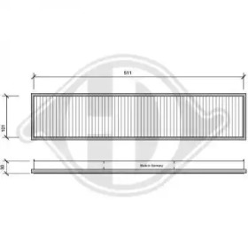 Фильтр (DIEDERICHS: DCI1007)