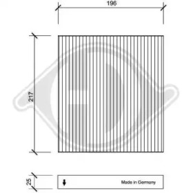 Фильтр (DIEDERICHS: DCI1084)