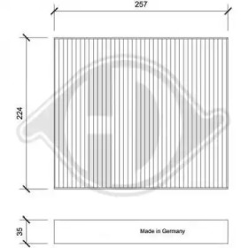 Фильтр (DIEDERICHS: DCI1213)