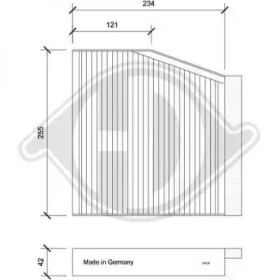 Фильтр (DIEDERICHS: DCI1247)