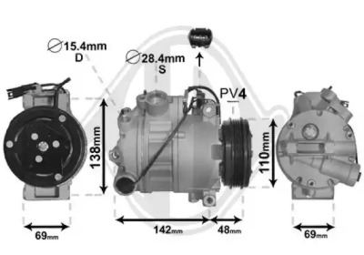 Компрессор (DIEDERICHS: DCK1129)