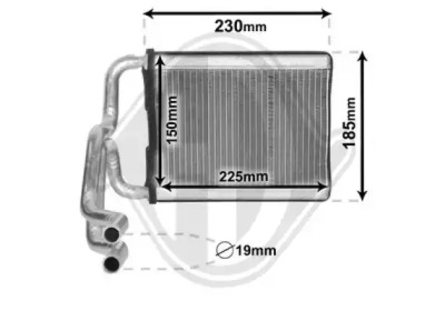 Теплообменник (DIEDERICHS: DCM1299)