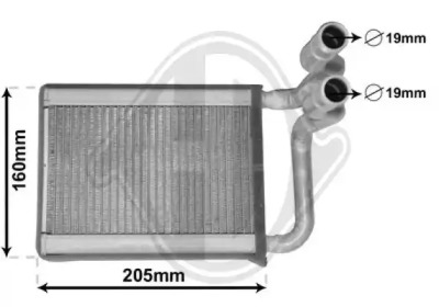 Теплообменник (DIEDERICHS: DCM1323)