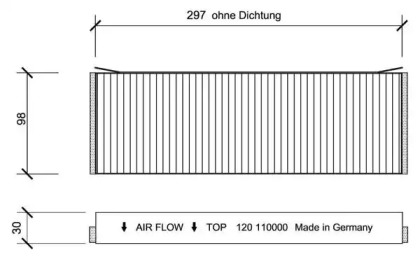 Фильтр (DIEDERICHS: DCI0120S)