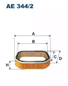 Фильтр (FILTRON: AE344/2)