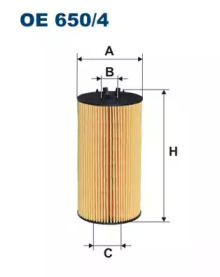 Фильтр (FILTRON: OE650/4)