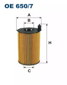 Фильтр (FILTRON: OE650/7)