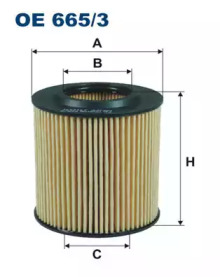 Фильтр (FILTRON: OE665/3)