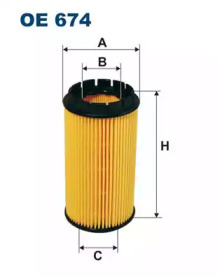 Фильтр (FILTRON: OE674)