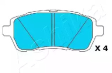 Комплект тормозных колодок (ASHIKA: 50-00-0089)