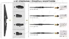 Щетка стеклоочистителя (ASHIKA: SA-X28R)