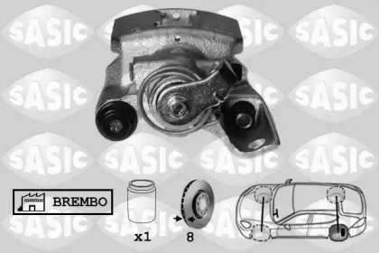 Тормозной суппорт (SASIC: SCA4044)