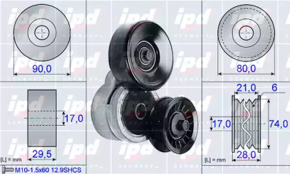 Натяжитель (IPD: 15-3939)