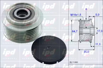 Механизм свободного хода (IPD: 15-3971)